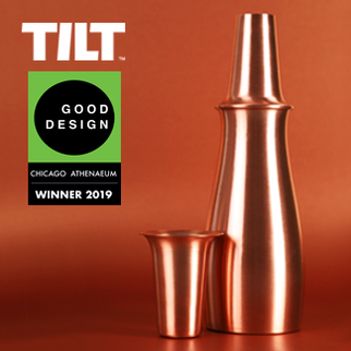 TILT tableware — Good Design Award winner 2019, Chicago Athenaeum